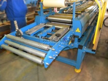 Window drip cap roll forming machine