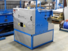 Elbow making machine and crimping machine